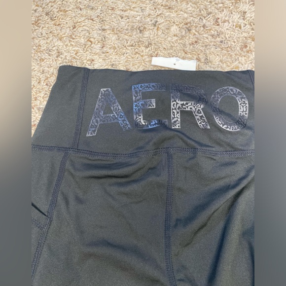 Aeropostale Leggings Womens Size Small Black and Grey New Bundle of 2 - Picture 5 of 11